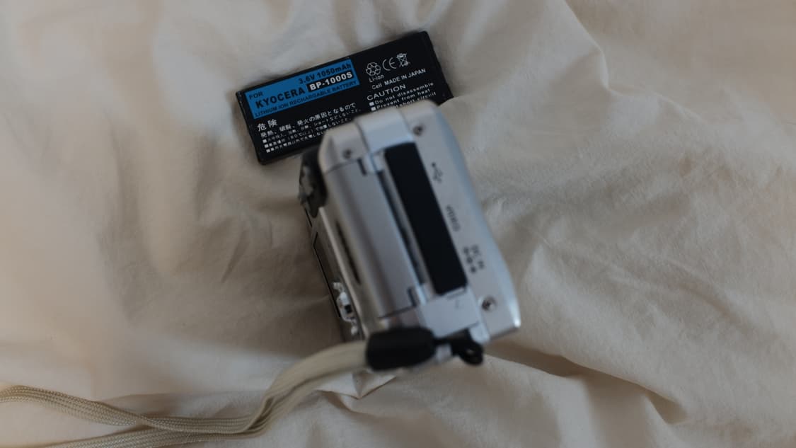 쿄세라 Finecam S3L 카메라 부품용 상품이미지3