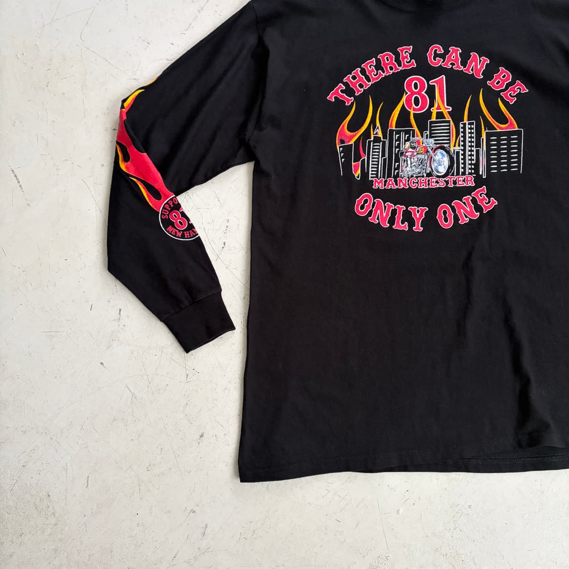 00s M&O 빈티지 불꽃프레임 롱슬리브 L 상품이미지3