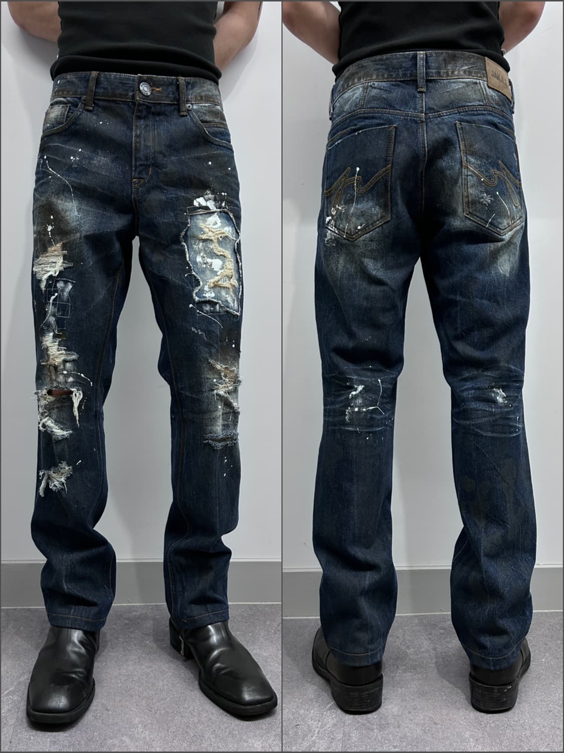 더티 워시드 팬츠 상품이미지1