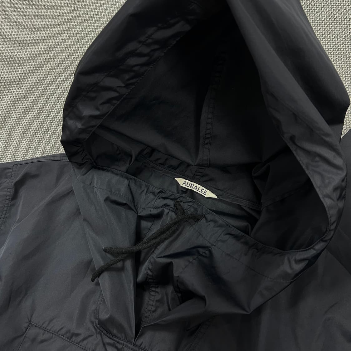 오라리 18AW 폴리 실크 하이 카운트 풀오버 아노락(4) 상품이미지4