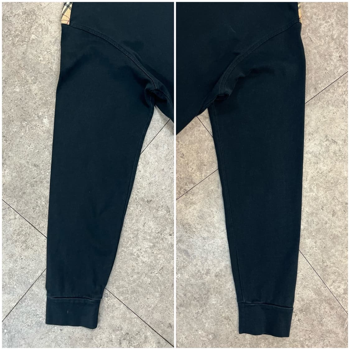 버버리 긴팔티 블랙 L #csz3256 상품이미지6