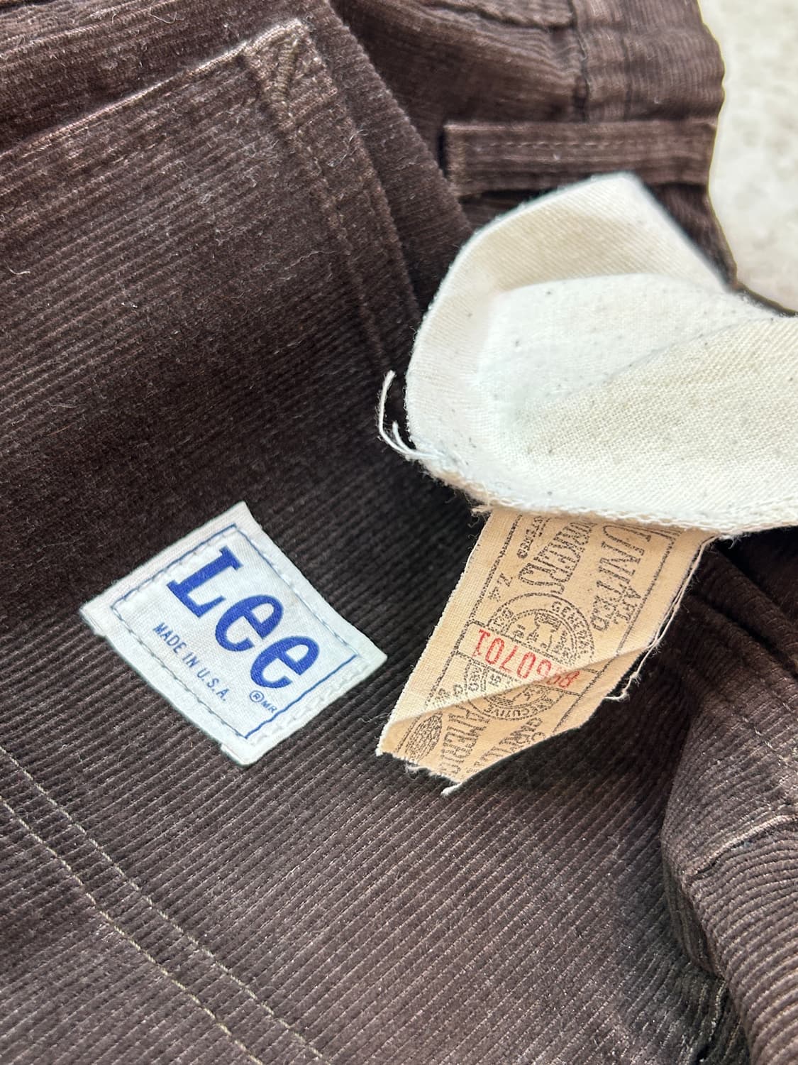 90s Lee 리 코듀로이 카펜터팬츠  (made in usa) 상품이미지3