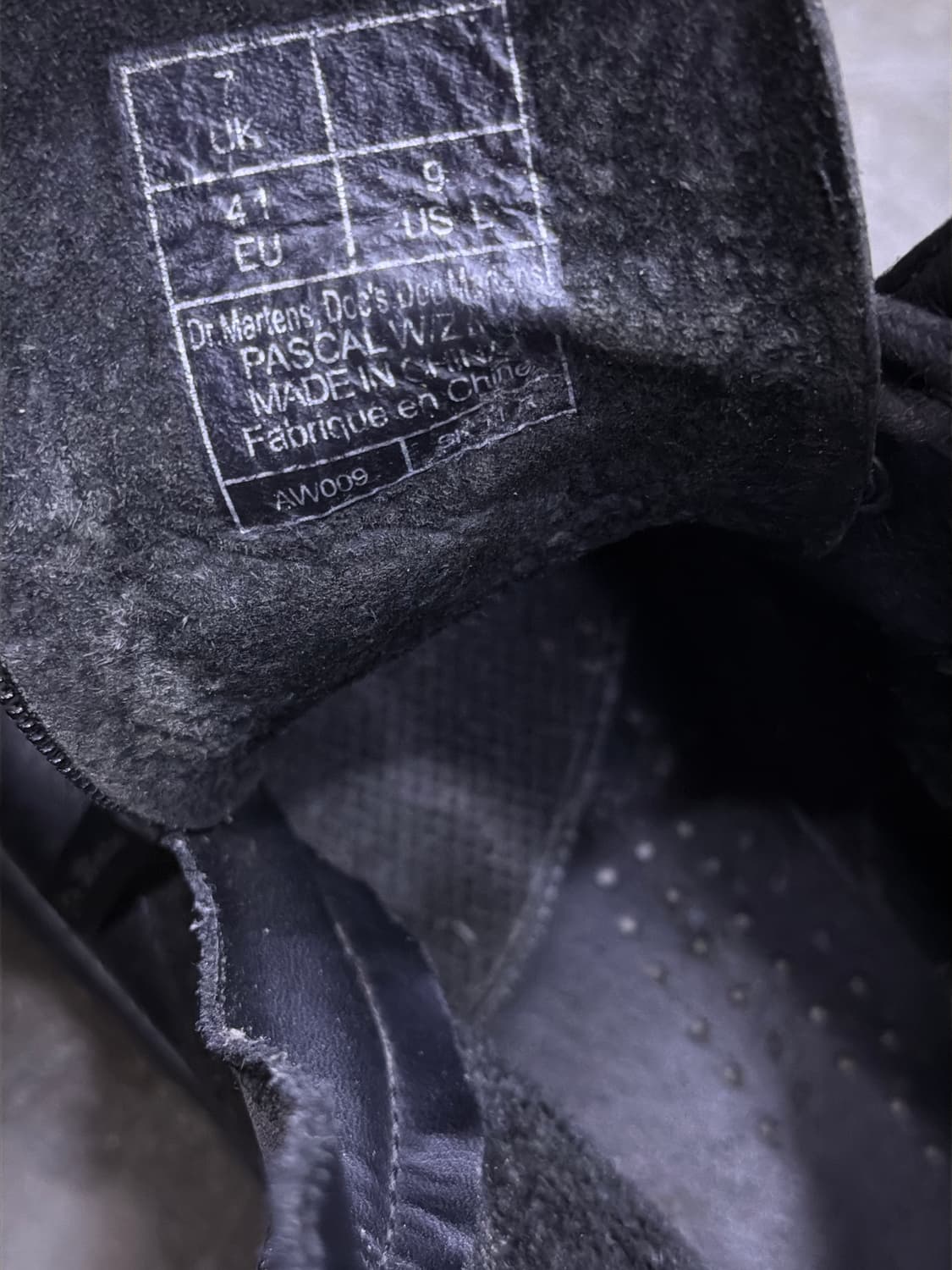 닥터마틴 파스칼 지퍼 8홀 워커 부츠 260 상품이미지9