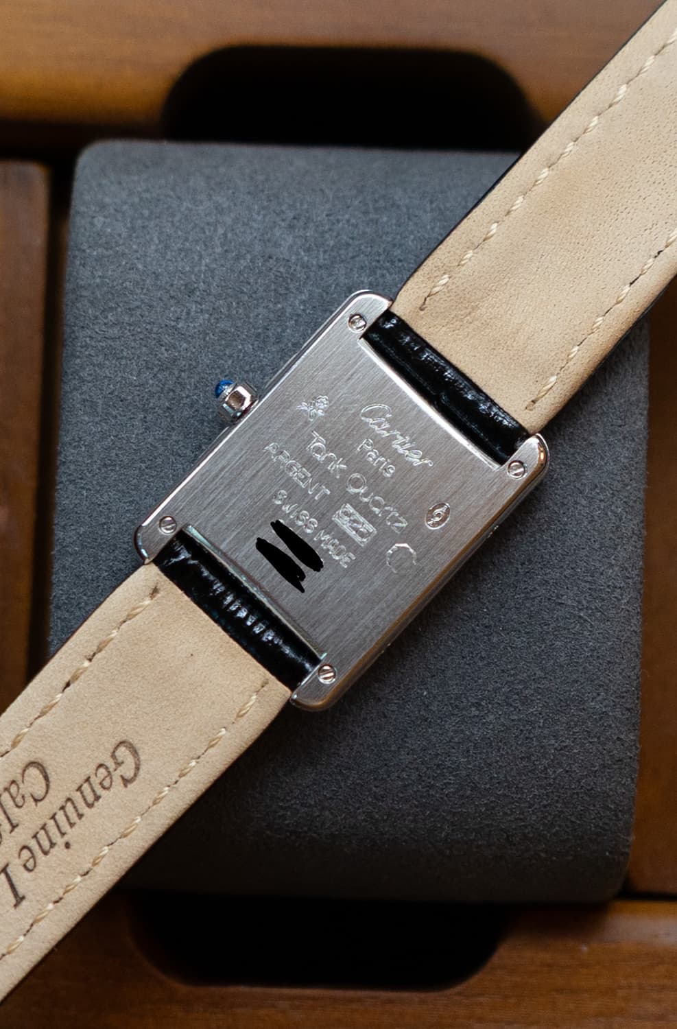 까르띠에 머스트 탱크 sm 쿼츠 시계 상품이미지2