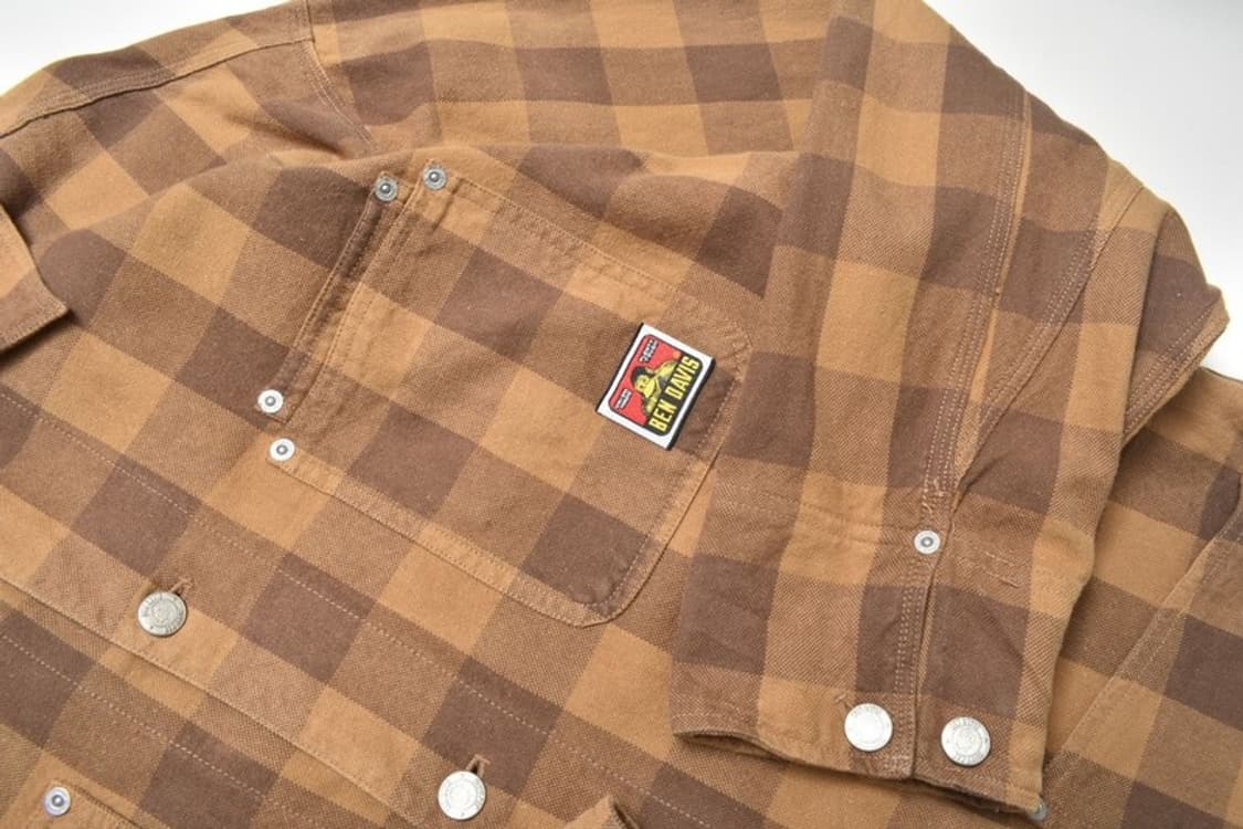 벤데이비스 초어 코트 체크 자켓 XL N1268 상품이미지7