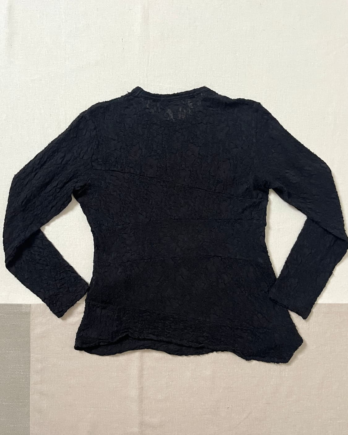 꼼데가르송 시스루 레이스 컷앤소 comme des garcons 니트 상품이미지2