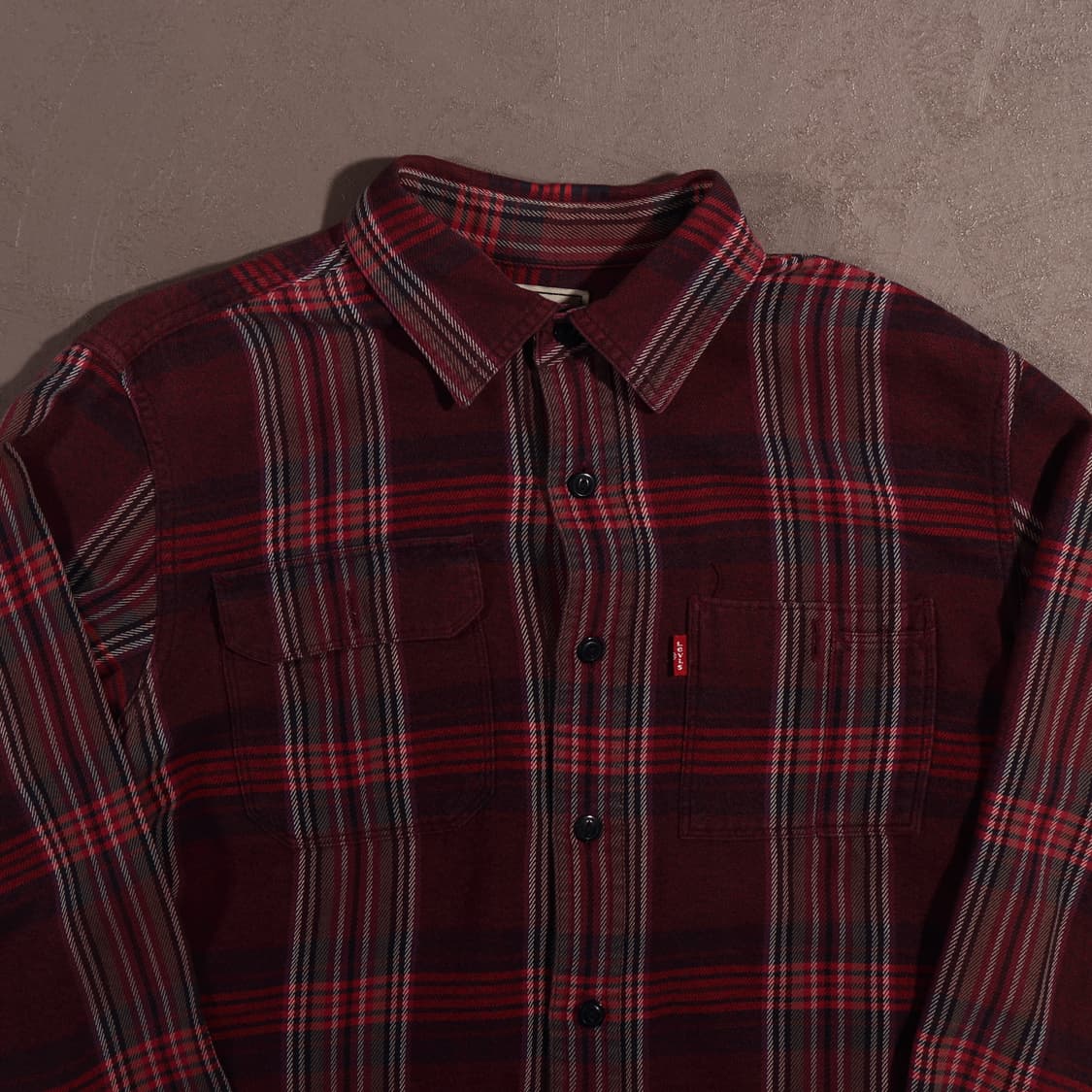 리바이스 플란넬 체크셔츠 C499 상품이미지2