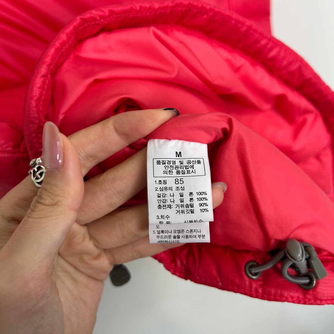 노스페이스 700 구스다운 패딩조끼 85 상품이미지3