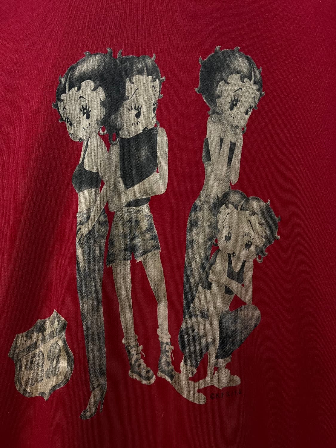 베티붑 맨투맨 스웻셔츠 상품이미지2