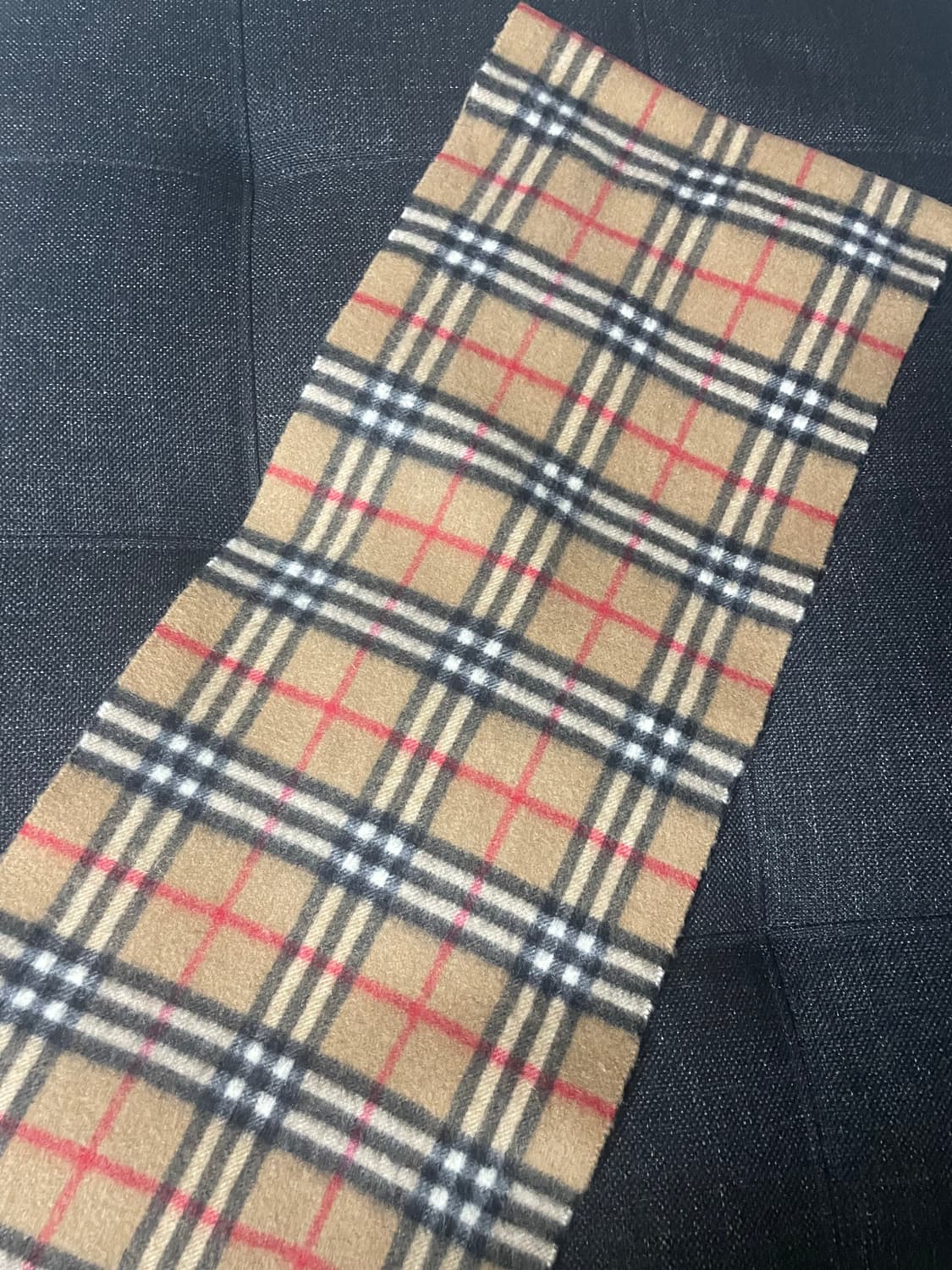 버버리 체크 캐시미어 머플러 상품이미지5