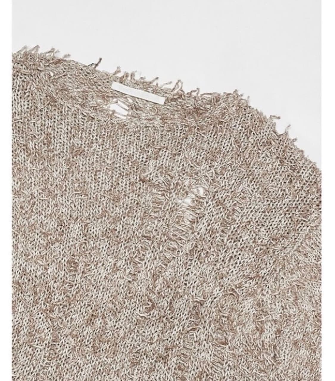 오픈yy 데미지 니트 상품이미지2