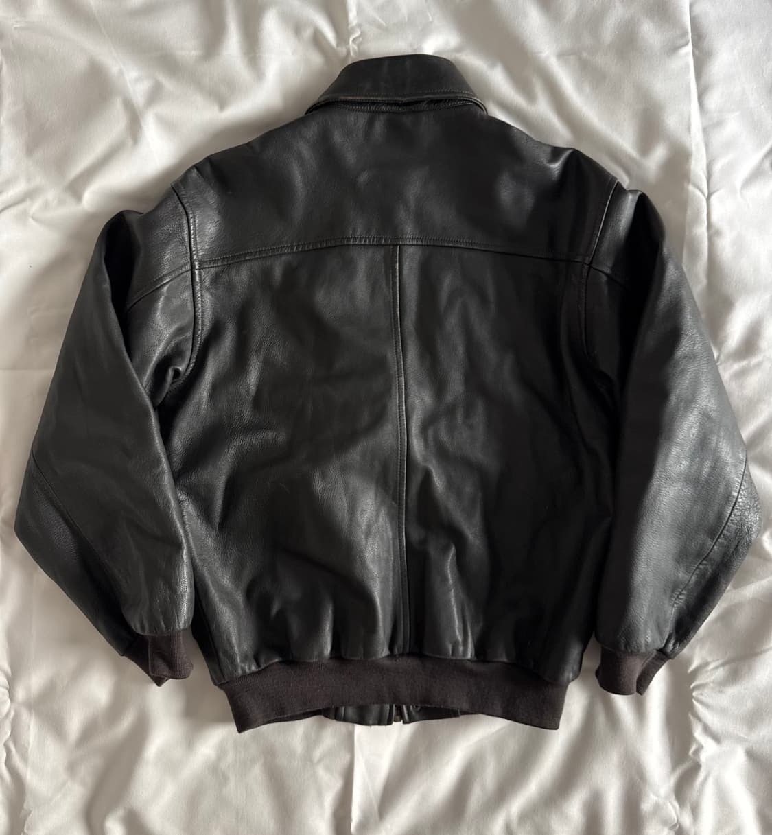 [M] 엘엘빈 ll bean a2 고트 레더 가죽자켓 상품이미지2