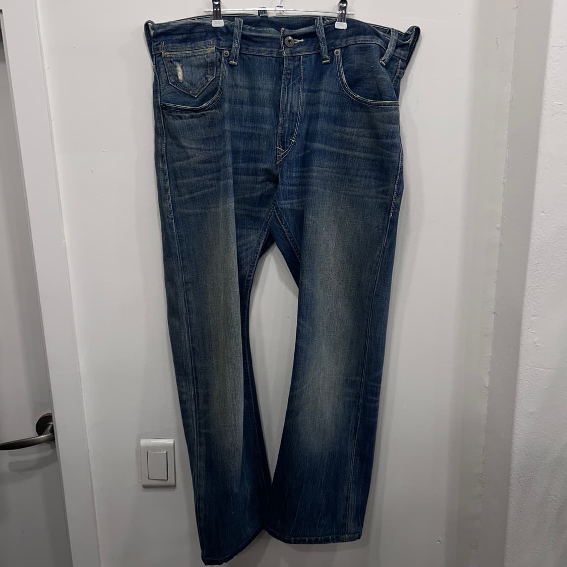 리바이스 523 레귤러핏 워시드 데님팬츠 상품이미지2