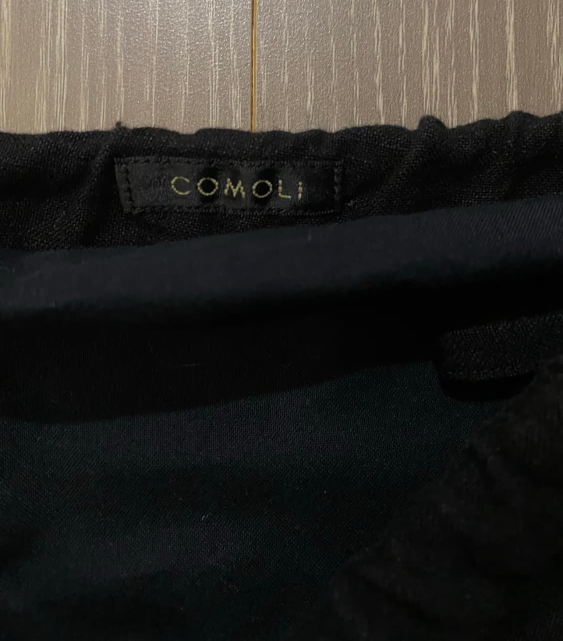 Comoli DrawString Pants Black 상품이미지7