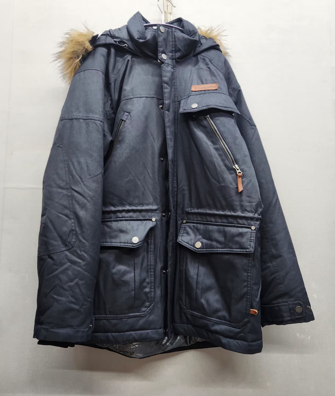 콜롬비아 후드퍼 야상 오리털패딩 L(XL) 상품이미지1