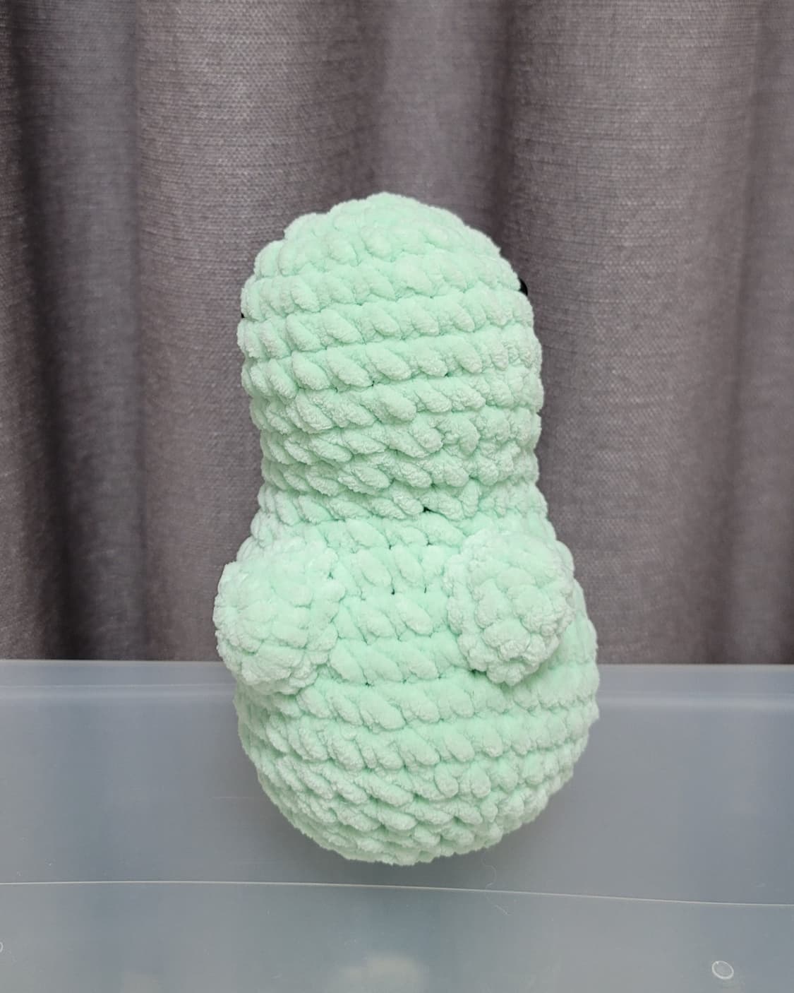 공룡 뜨개 인형(하자) 핸드메이드 솜인형 빈티지 손뜨개 도마뱀 용 캐릭터 상품이미지3