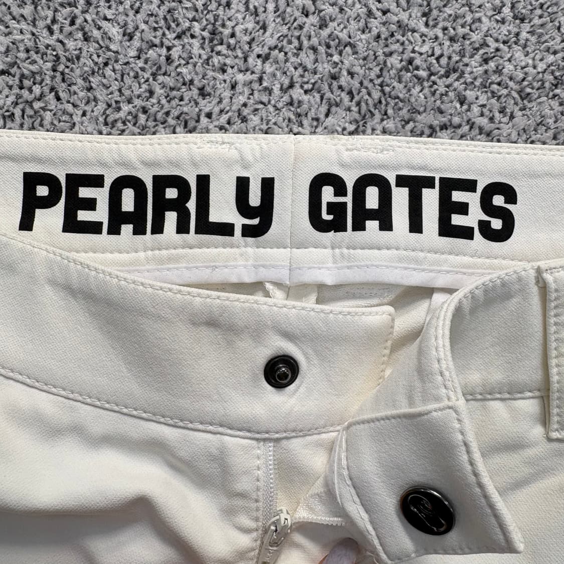 6 파리게이츠 골프 팬츠 화이트 바지 0312J 상품이미지2