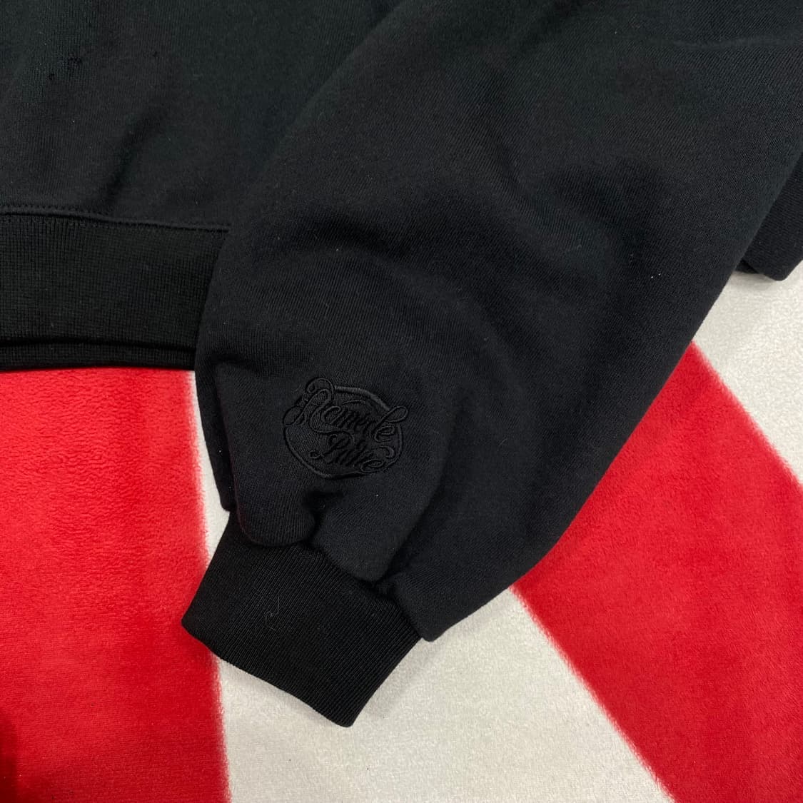 아크메드라비 오버핏 크롭 후드티 2 실측 여성55  상품이미지4