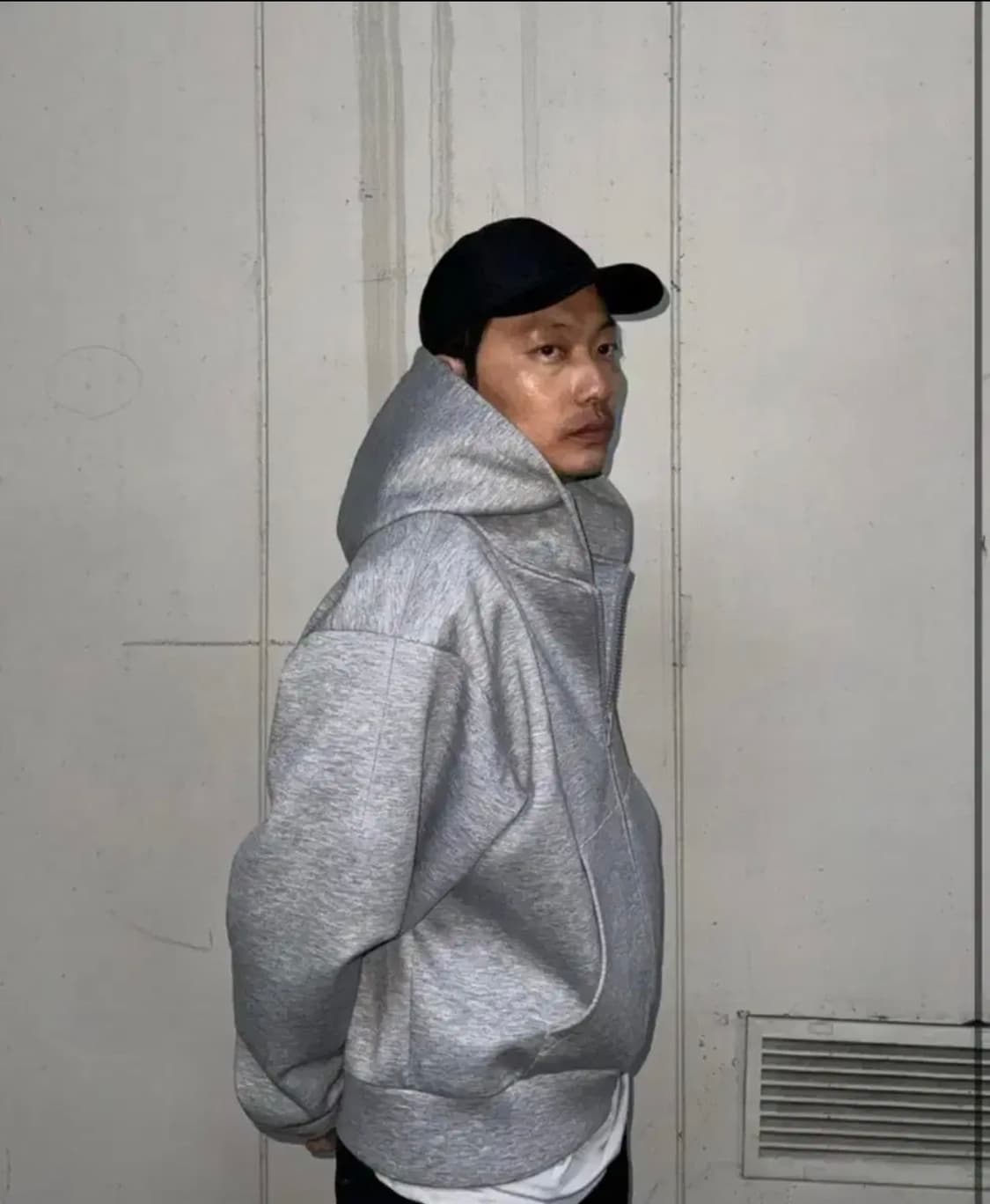 렉토 재패니즈 후드집업 그레이 상품이미지1