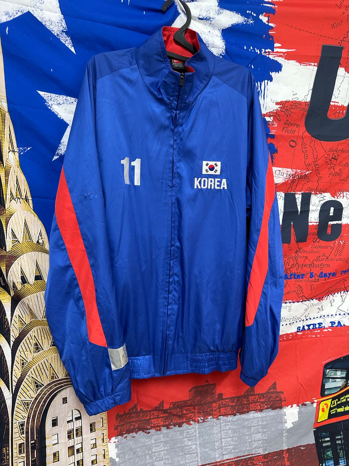 나이키 올드스쿨 레어 국대 오버핏 바람막이3XL115 상품이미지3