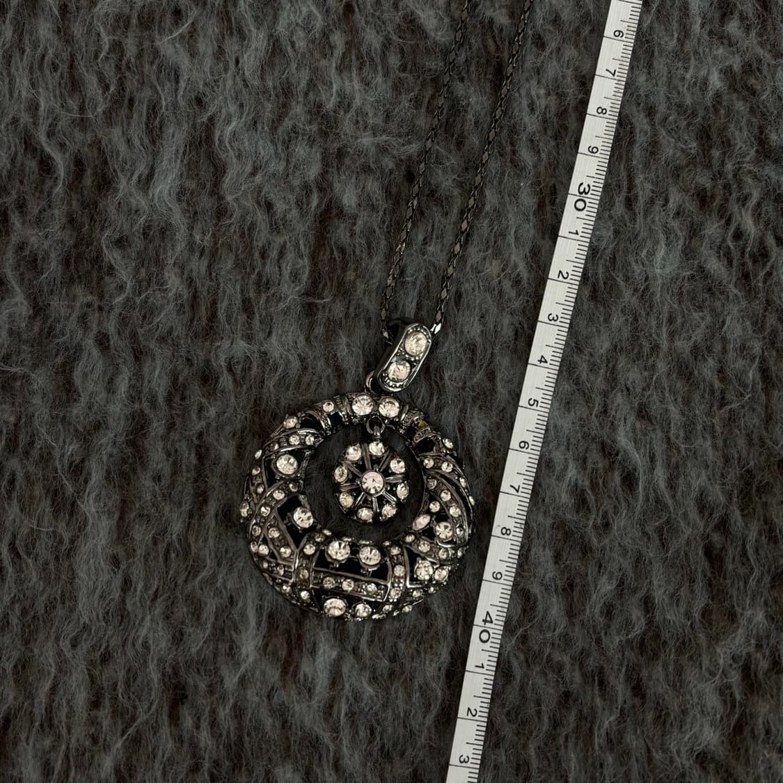 Gyaru necklace / 오네갸루 큐빅 목걸이 상품이미지3