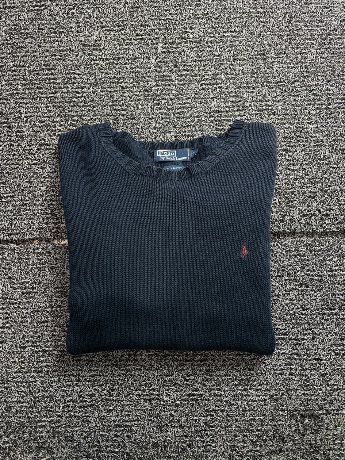 폴로 랄프로렌 아카이브 포니로고 라운드넥 울니트 2456 상품이미지1