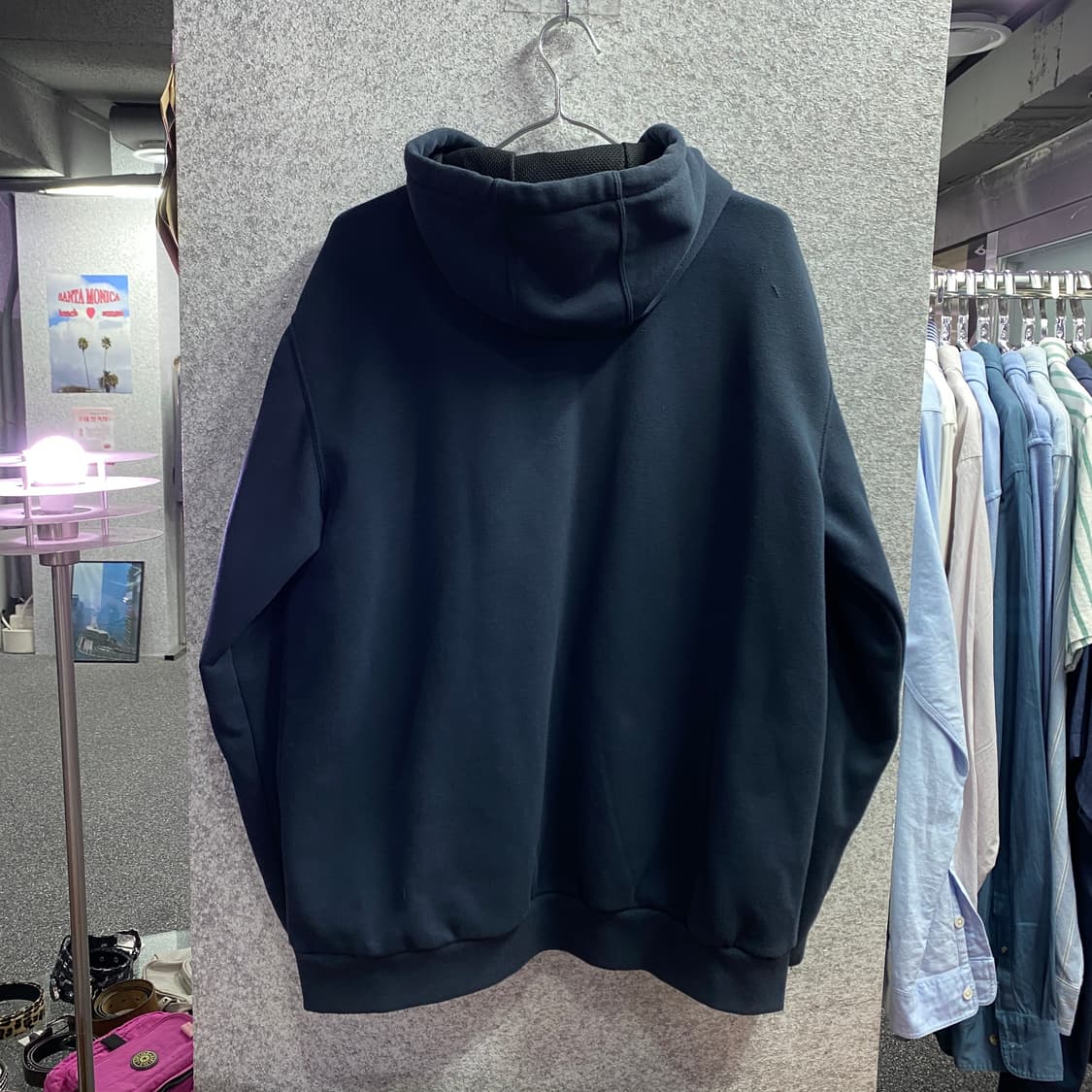 칼하트 네이비 써멀 후드 집업 B3200 상품이미지5