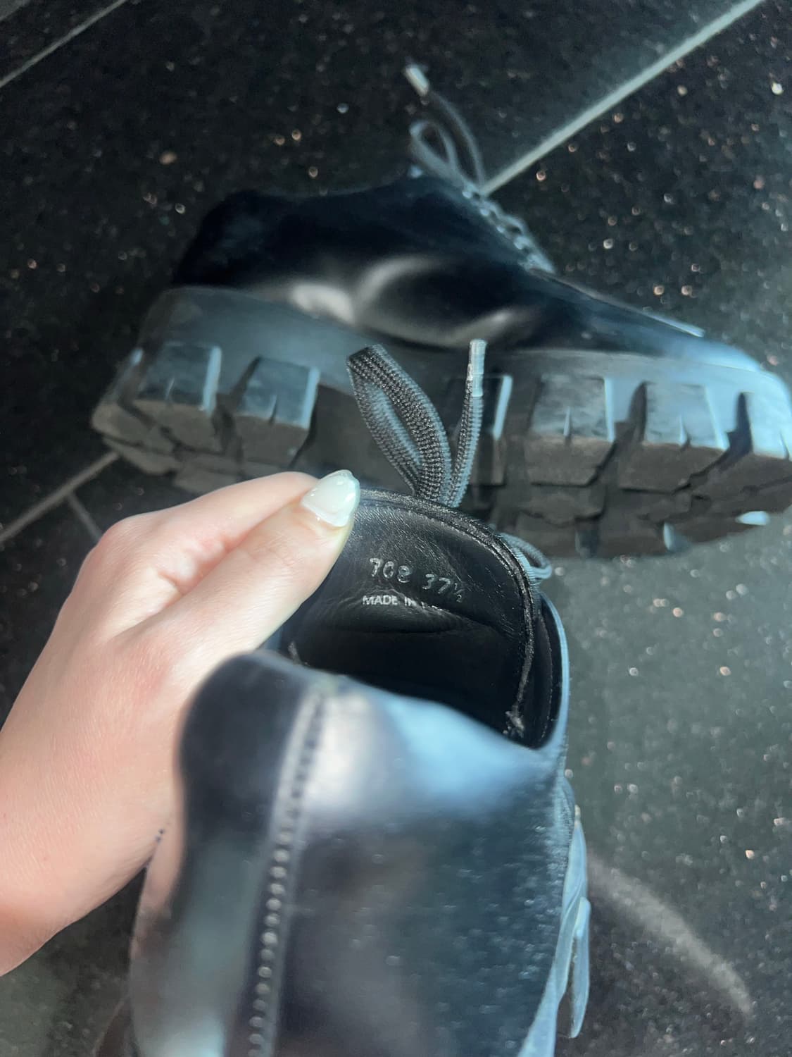 프라다 모놀리스 로퍼 (37 1/2) 상품이미지5