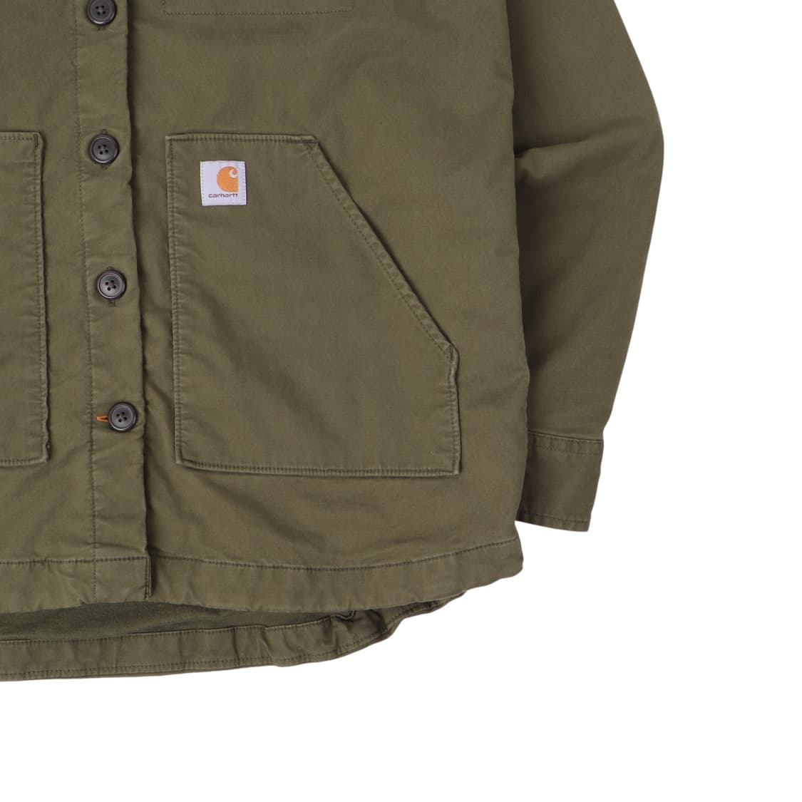 칼하트 g72 러기드 카키 워크 셔츠 자켓 상품이미지3