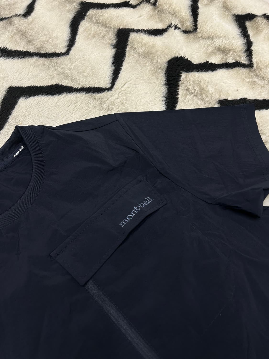 [M]몽벨 액티브 우븐 반팔/짙은네이비 상품이미지1