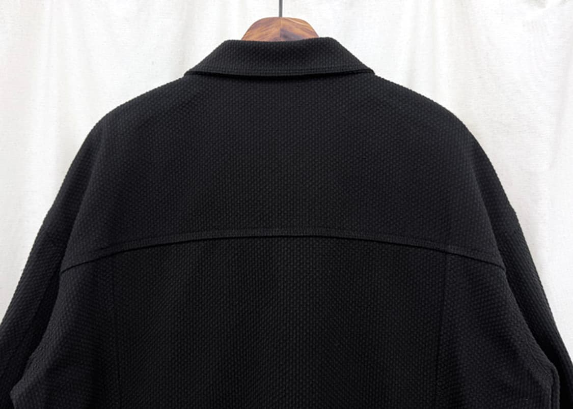 코자부로 23SS 트럭커 자켓 사시코 블랙 상품이미지5