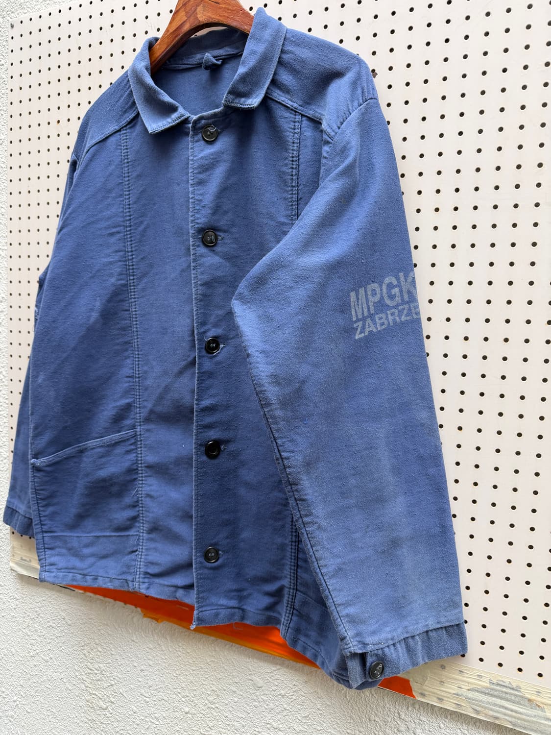 OLD WASHED HAIRY MOLESKIN 빈티지 몰스킨워크자켓 상품이미지4