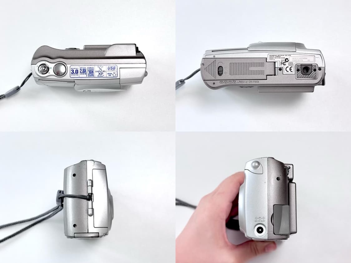 올림푸스 카메디아 D-550 ZOOM 빈티지 디지털카메라 상품이미지6