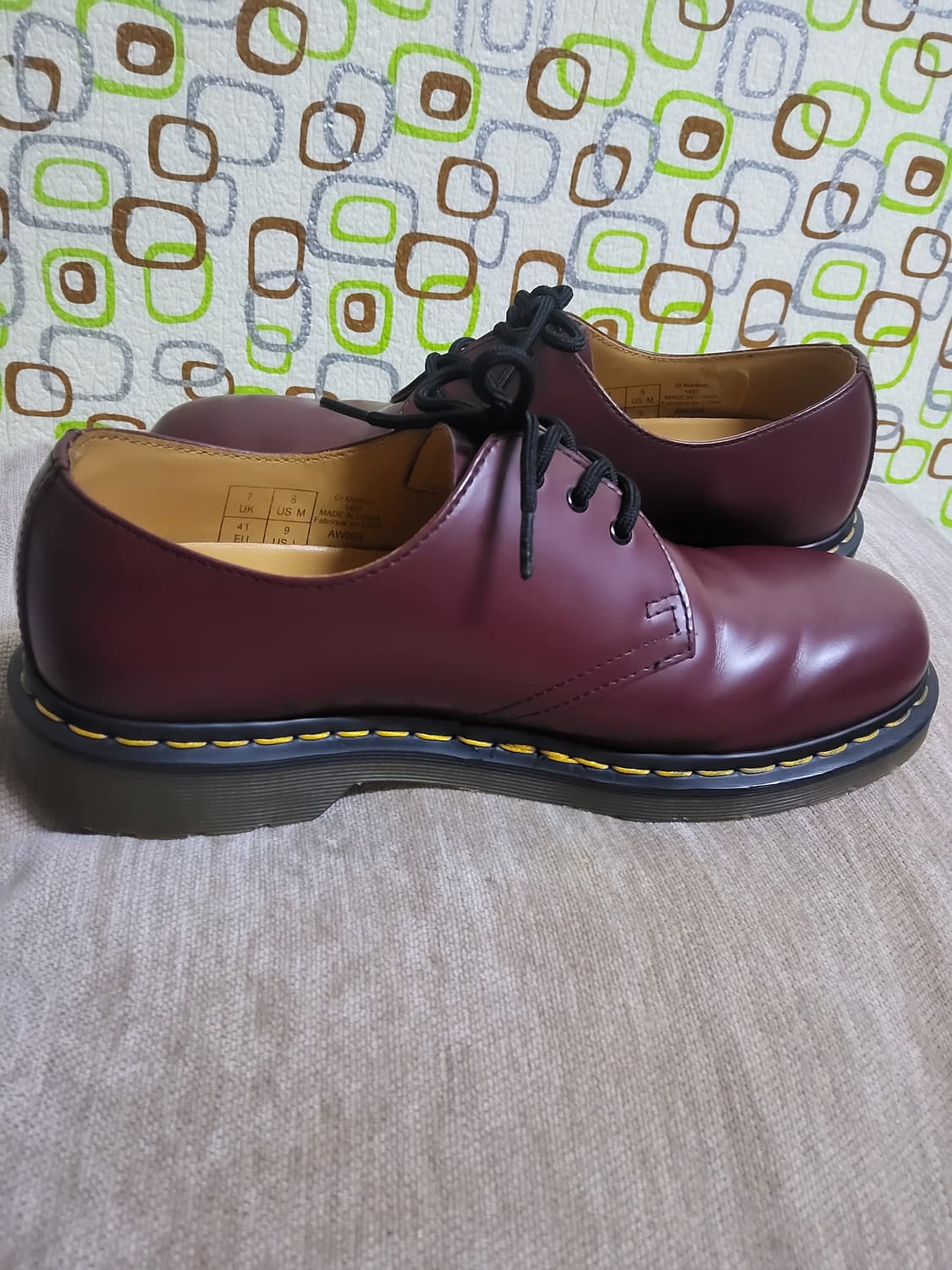 닥터마틴1461 모델 3홀 체리레드 260 상품이미지7