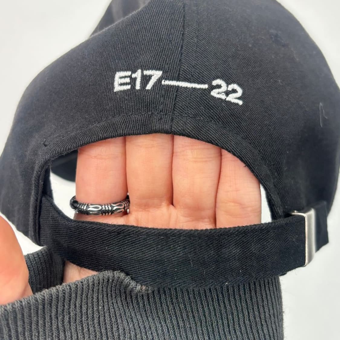 EMIS 와펜 볼캡 블랙 상품이미지5