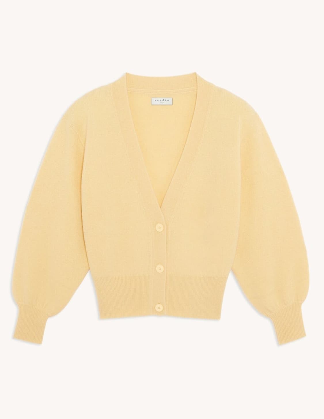 *셋업* 효연착용 산드로 니트 나시+가디건 상품이미지4