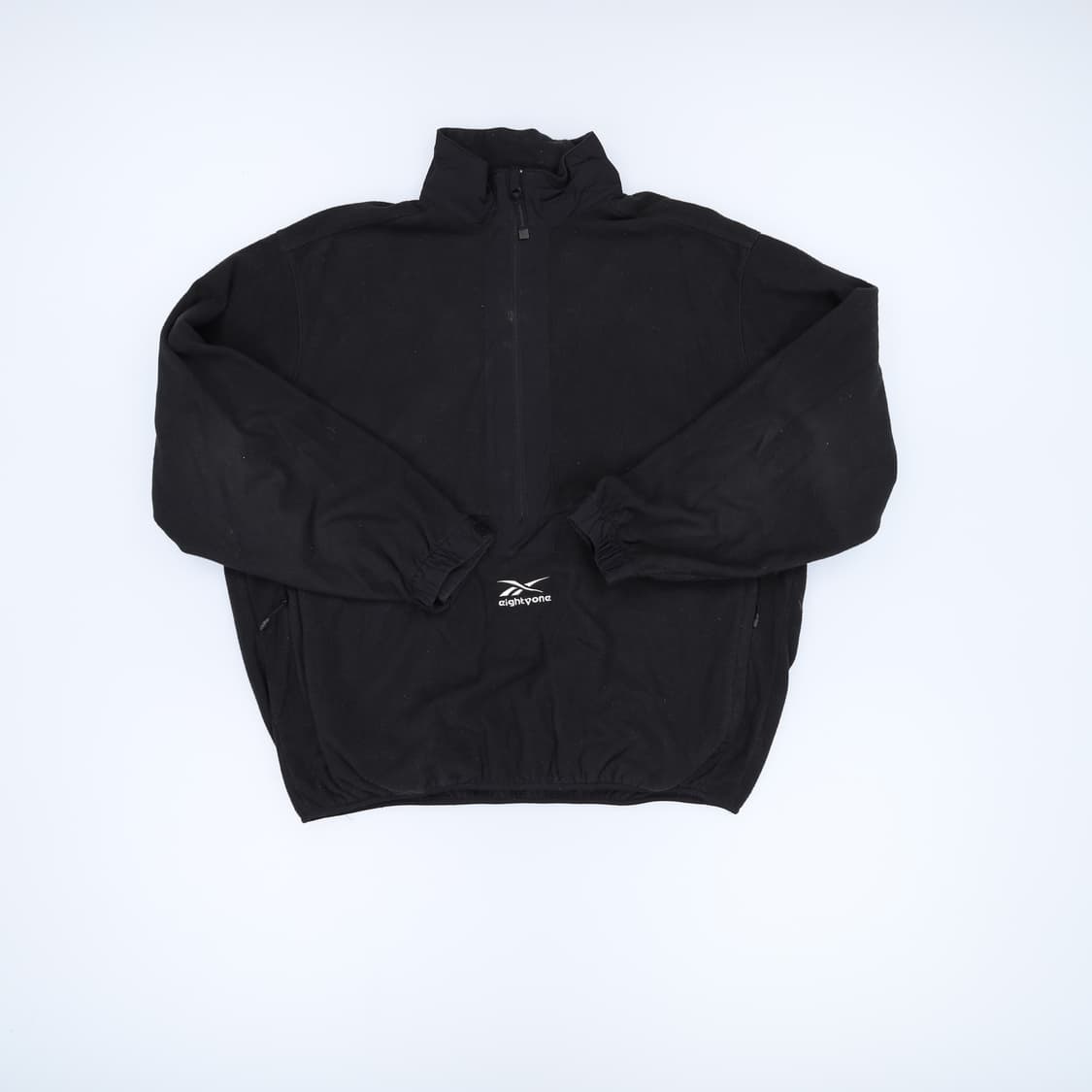 [M] 리복 후리스 블랙 반집업 0115H1 상품이미지1