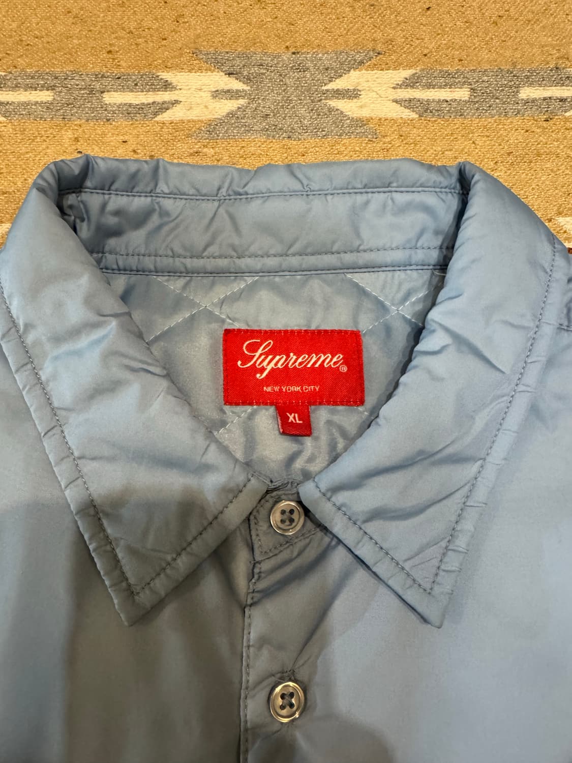 [XL] 슈프림 나일론 필드 셔츠 슬레이트 블루  상품이미지6