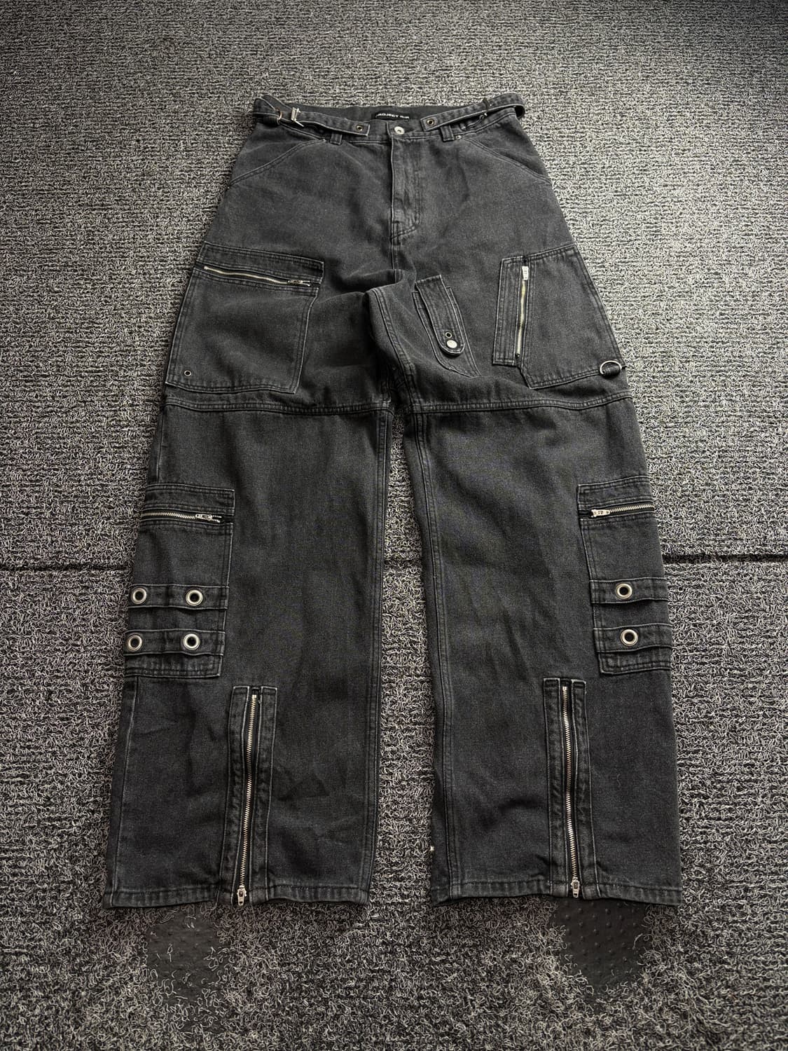 프로젝트gr 텍티컬 멀티 포켓 와이드핏 플라이트 팬츠 3375 상품이미지2