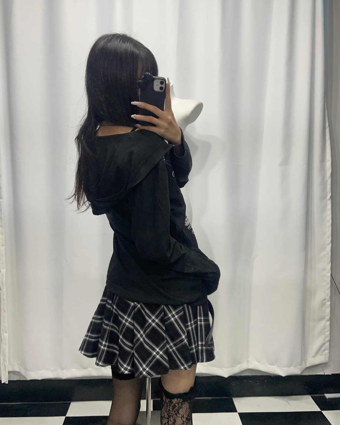 🎸블랙 펑크 후디🎸 상품이미지4