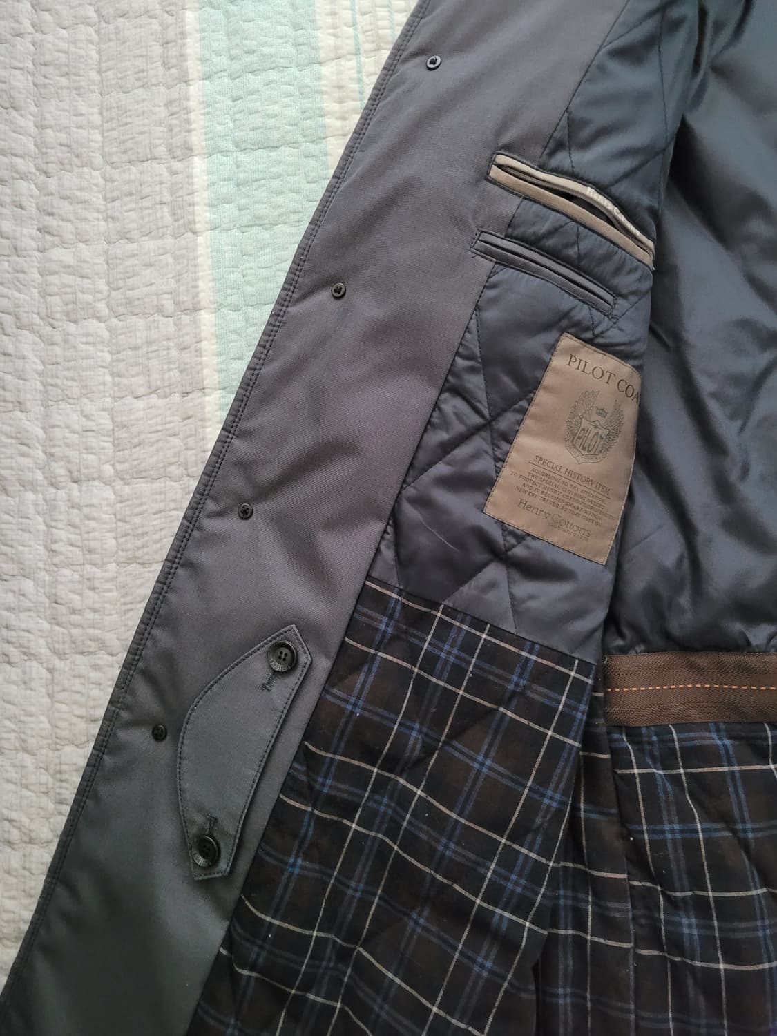 헨리코튼 Henry cotton 파일럿 다운코트 105사이즈 상품이미지6