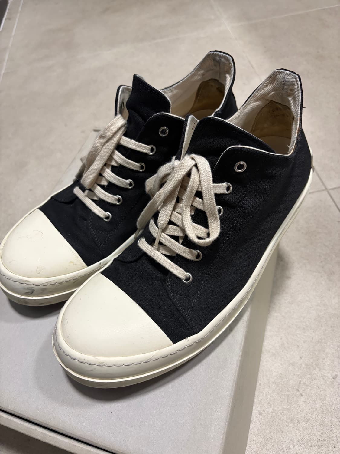 릭오웬스 컨버스 다크쉐도우라인 로우 44사이즈(280) 상품이미지5