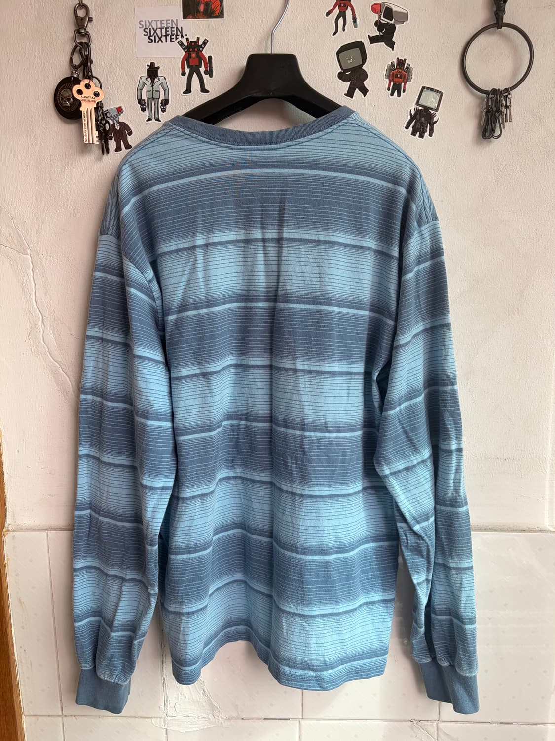 Thisisneverthat 스트라이프 긴팔 티셔츠 M 상품이미지2