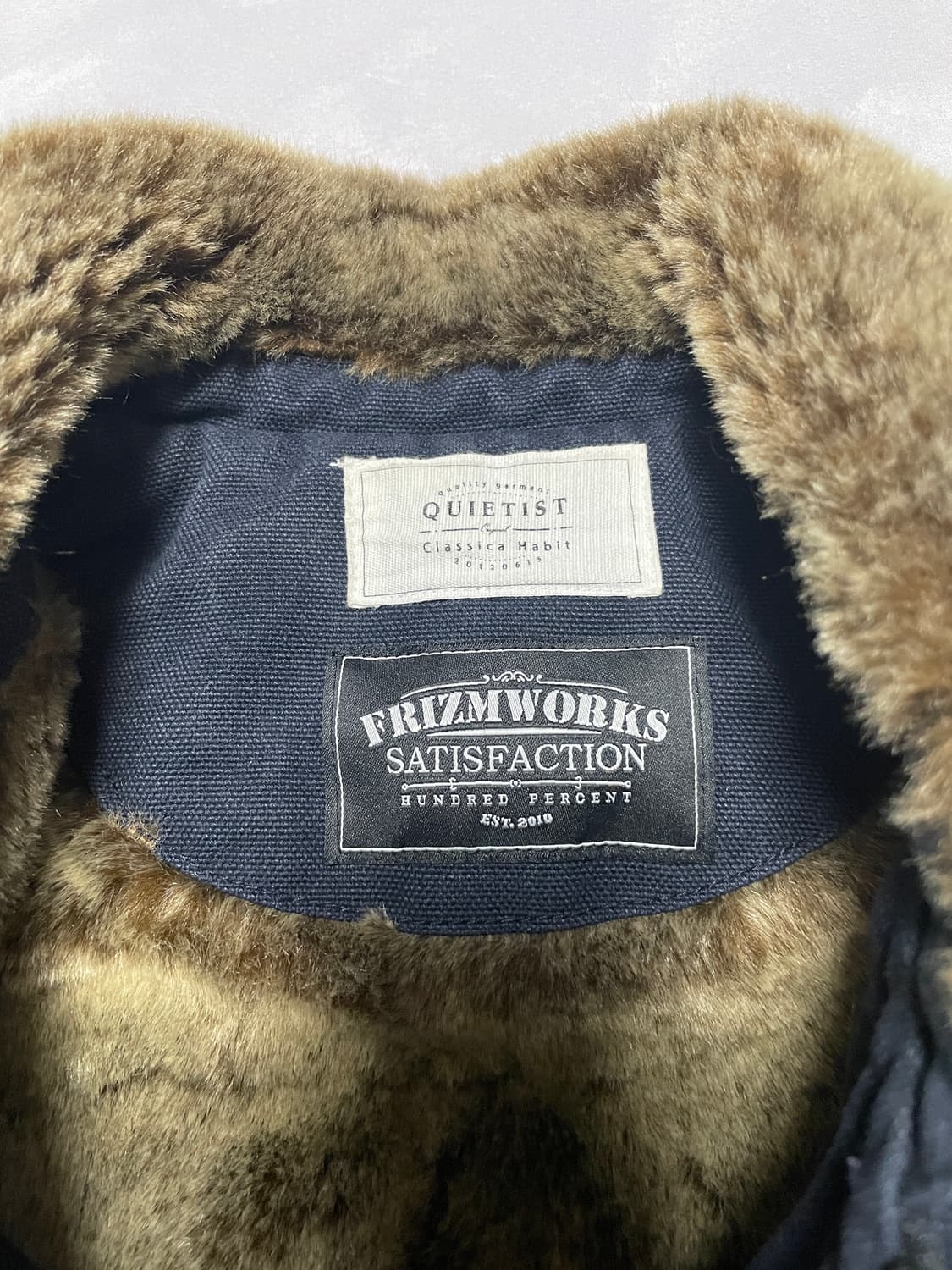 프리즘웍스 N1 덱자켓 네이비 L 상품이미지3