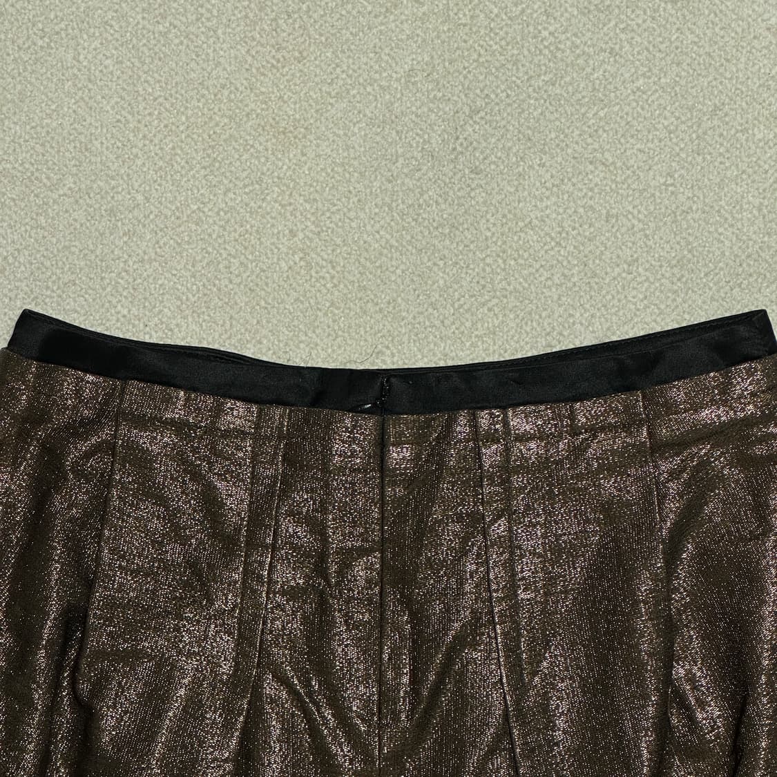 오브제 강진영 글리터 미니 스커트 상품이미지4