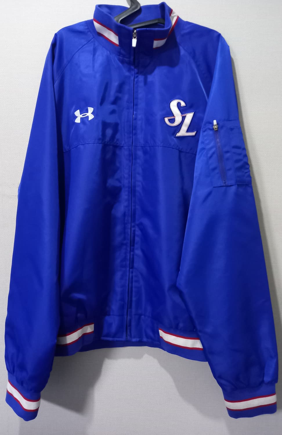 삼성라이온즈 언더아머 선수지급용 춘추자켓 115/XXL 상품이미지1