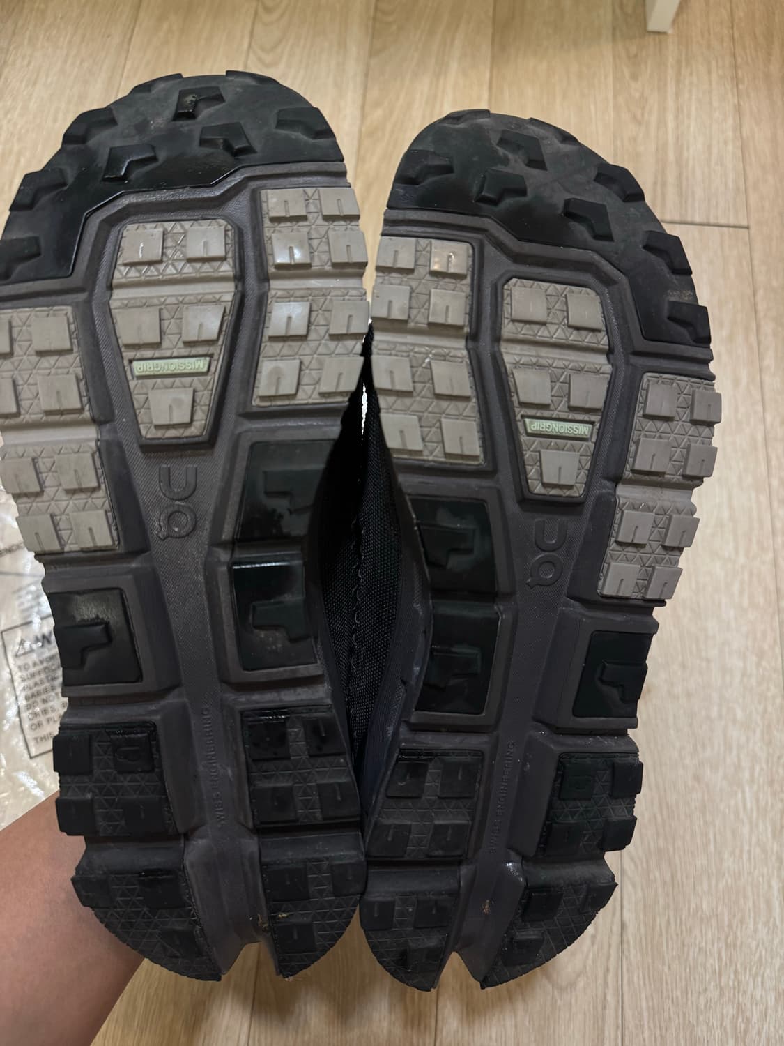 온 클라우드어웨이2 블랙 285 상품이미지3