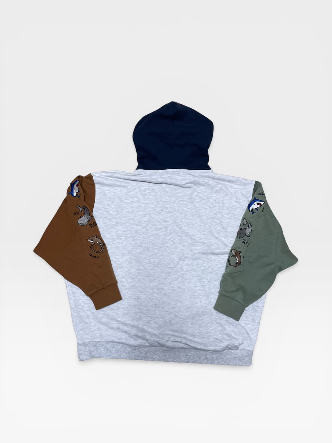 JP vtg - 상어 자수 후드티 (XL 추천) 상품이미지2