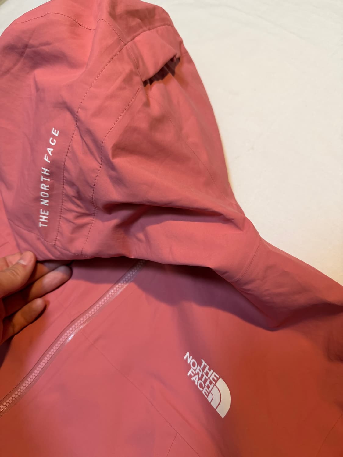 노스페이스 슈퍼벤트 고프코어 바람막이 자켓 핑크 상품이미지2
