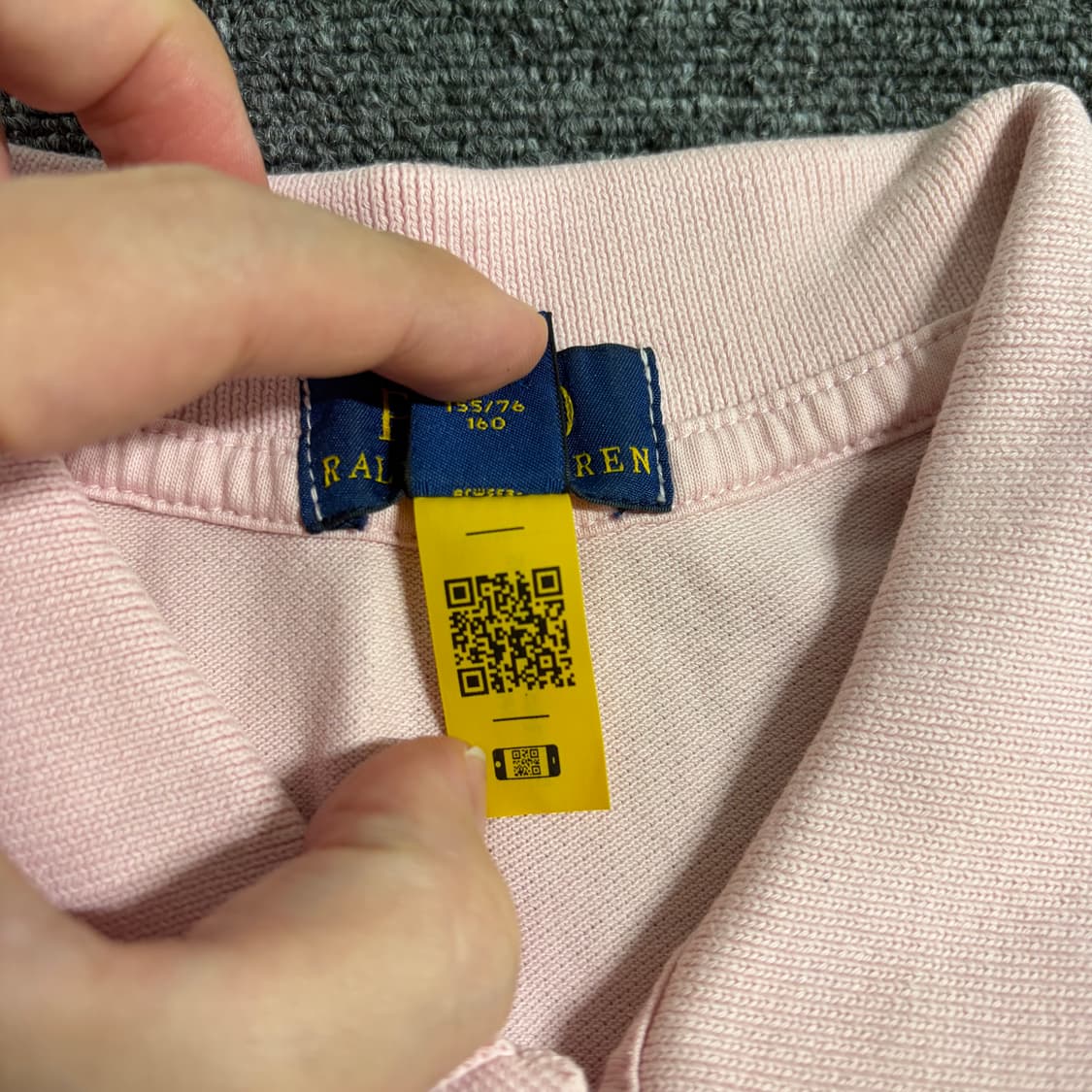 폴로 랄프로렌 걸스(16) 반팔 카라티 상품이미지6